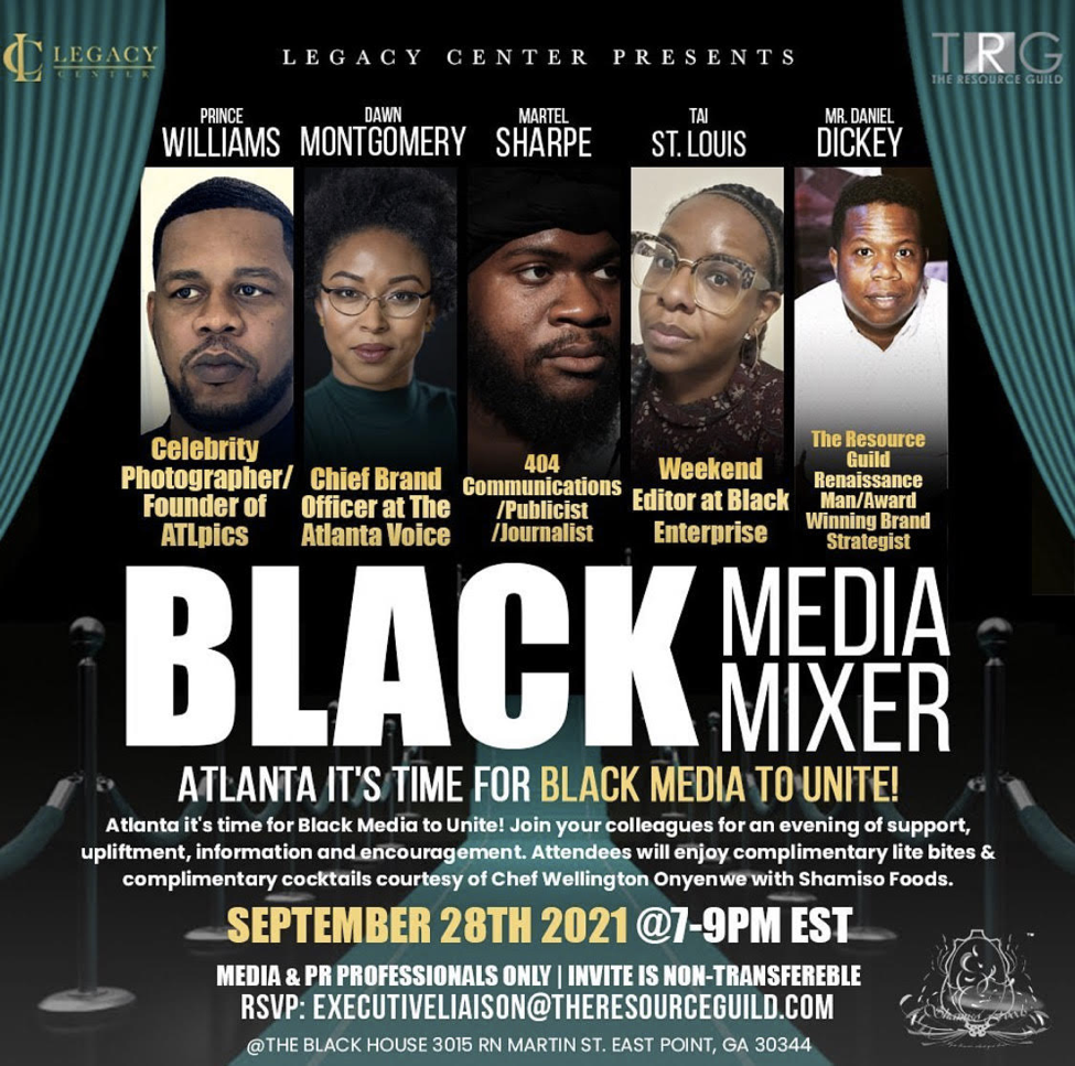 The Resource Guild Presents “The State of Black Media Mixer” | September 2021
