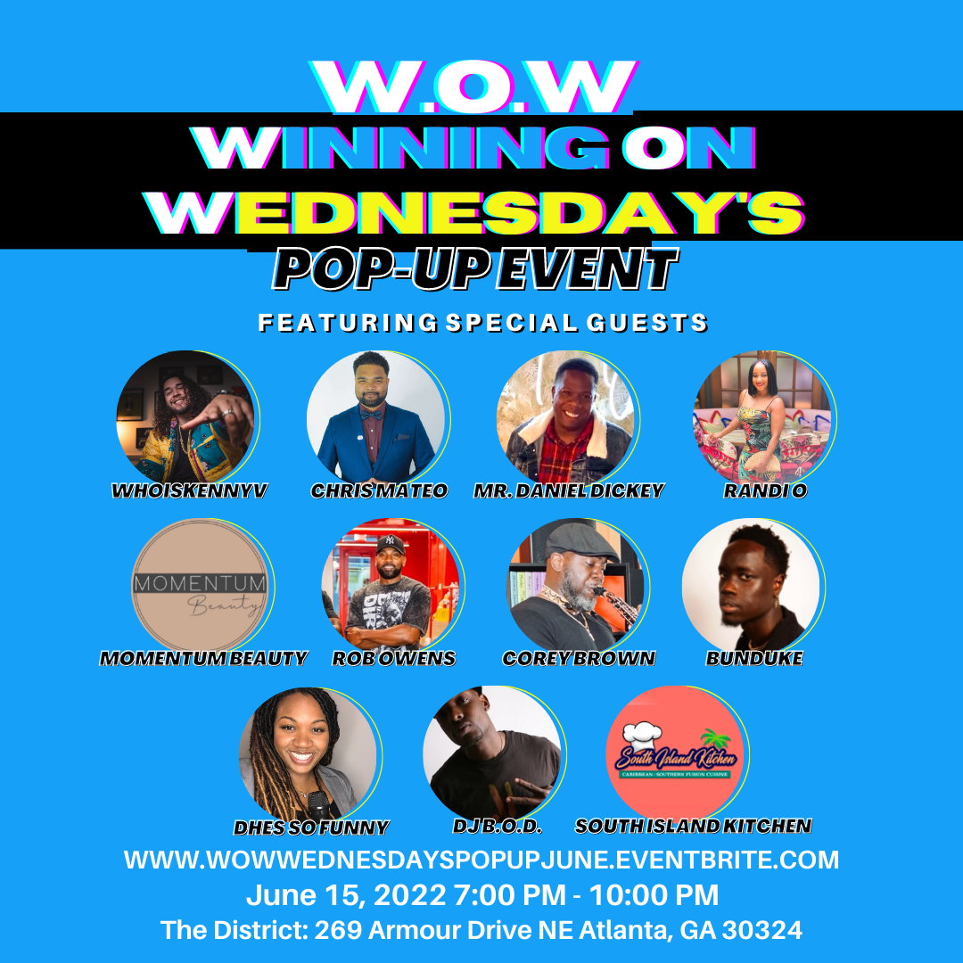 (P.O.P.) Events Presents W.O.W. Winning on Wednesday’s Popup Business Mixer | June 2022 Edition