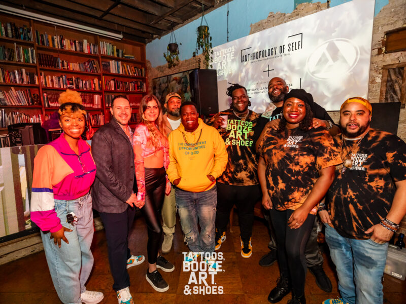 Tattoos, Booze, Art & Shoes Delivers A Visual Landscape That Profits Local Creatives and Underprivileged Communities During Black History Month
