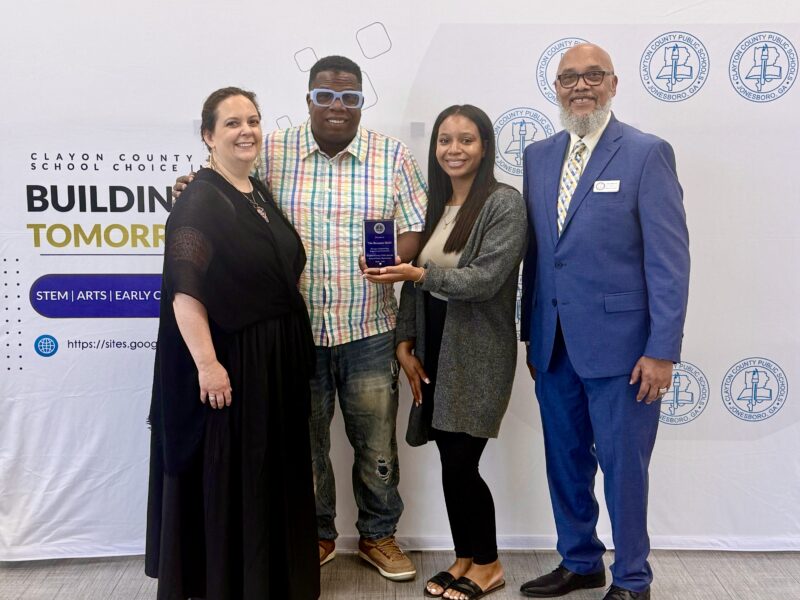 The Resource Guild Honored to Receive An Award for Our Partnership w/ the Clayton County Public Schools