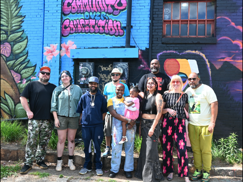 Twisted Circus ATL & East Atlanta Treehouse Hosted The Art Jam & Inaugural Community Over Competition Mural Unveiling